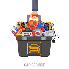 Image showing Car Service Concept