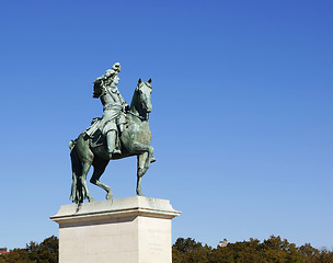 Image showing Statue of Louis XIV