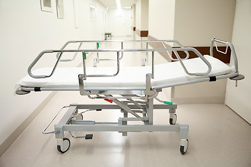 Image showing hospital gurney or stretcher at emergency room