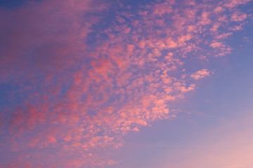 Image showing Clouds at Dawn