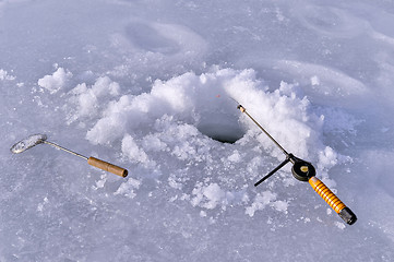 Image showing Ice Fishing