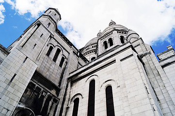 Image showing Sacre-Coeur basilica in Paris