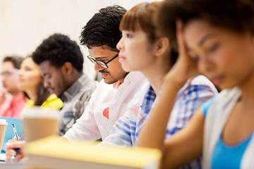 Image showing international students on lecture