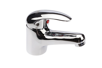 Image showing Metal Chromium- Plated Water Mixer