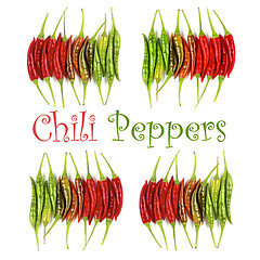 Image showing Collection of Chili Peppers