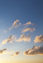 Image showing the sky during sunset