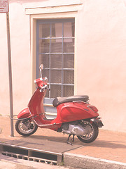 Image showing Scooter in a street of New Orleans