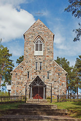 Image showing Stone church