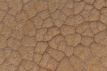 Image showing Dry soil closeup