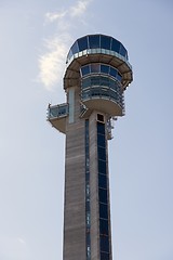 Image showing Communications tower against sky