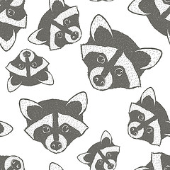 Image showing Raccoon vector illustration