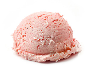 Image showing pink ice cream ball