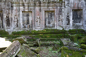 Image showing Ta Prohm temple in Angkor Wat