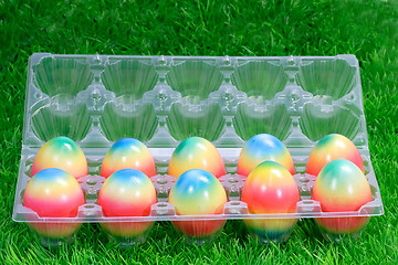 Image showing Easter eggs