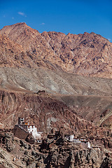 Image showing Basgo monastery. Ladakh, India