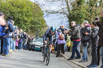 Image showing The Cyclist Geraint Thomas - Paris-Nice 2016