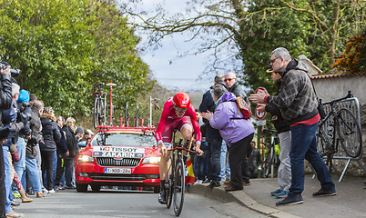 Image showing The Cyclist Ilnur Zakarin - Paris-Nice 2016