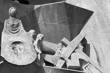 Image showing Sagrada Familia detail