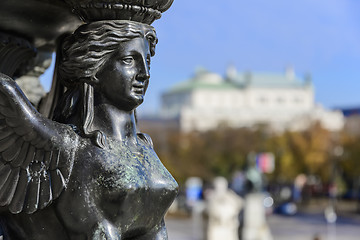 Image showing Statue Vienna Austria