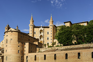 Image showing Castle Urbino Italy