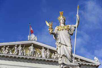 Image showing Parliament in Vienna Austria