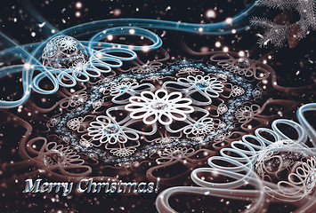 Image showing Beautifully designed Christmas greetings.