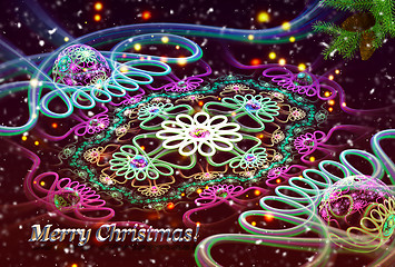 Image showing Beautifully designed Christmas greetings.