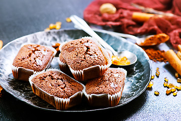 Image showing chocolate cakes