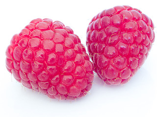 Image showing Raspberries