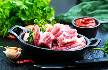 Image showing raw meat