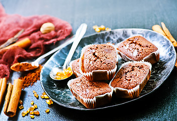 Image showing chocolate cakes