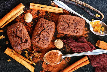 Image showing chocolate cakes