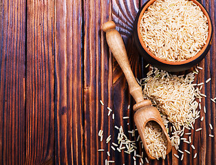 Image showing raw rice