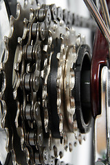 Image showing Bicycle gears
