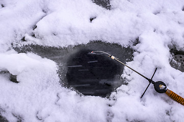 Image showing Ice Fishing