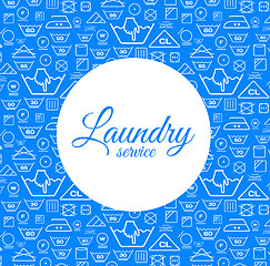 Image showing Laundry service vector illustration