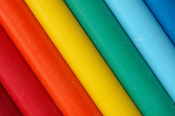 Image showing Crayons