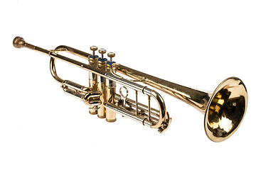 Image showing Old Trumpet