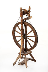 Image showing Old Spinning Wheel