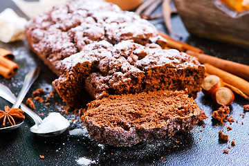 Image showing chocolate cake