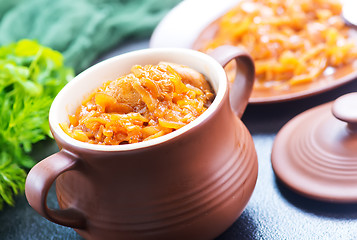 Image showing stewed cabbage