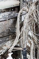 Image showing Electronic system in an aircraft wreck in Iceland