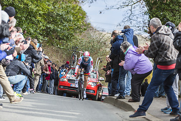 Image showing The Cyclist Tony Gallopin - Paris-Nice 2016