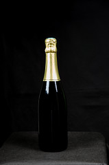 Image showing One bottle sparkling wine