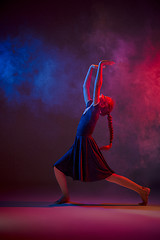 Image showing The teen modern ballet dancer