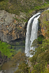 Image showing ebor river waterfall