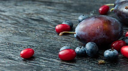 Image showing macro ripe berries