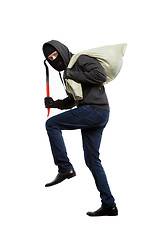 Image showing Thief on blank white background