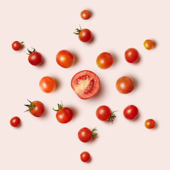 Image showing pattern cherry tomato