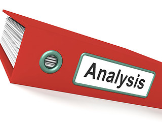 Image showing Analysis File Containing Data And Analyzing Documents